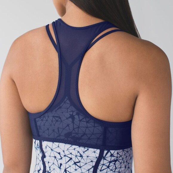 Lululemon Women's Pedal Pace Tank Deep Navy Size 8 - Picture 4 of 10